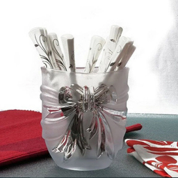 جای قاشق و چنگال بلور کاوه مدل پرنس