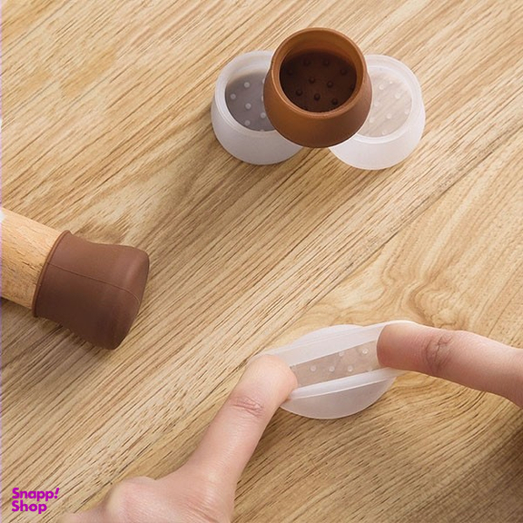 زیر پایه سیلیکونی مدل نمد دار شورفیت بسته 8 عددی