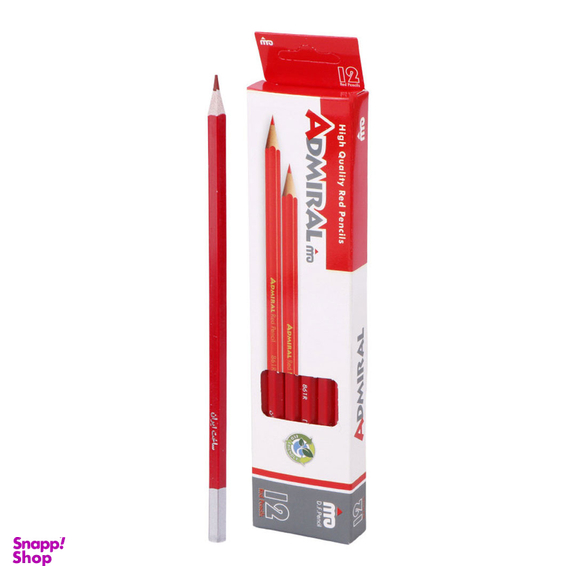 مداد قرمز آدمیرال مدل 861R بسته 12 عددی