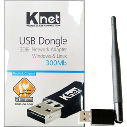 دانگل USB بی سیم کی نت مدل 3DBi USB Adapter 300Mb