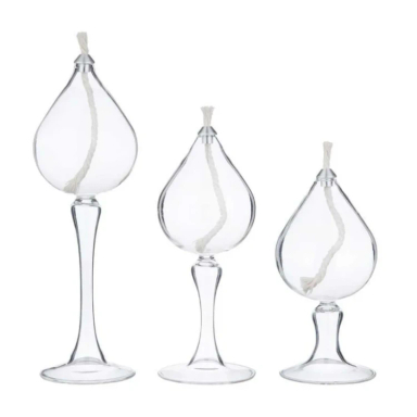 شمع مدل اشکی مجموعه 3 عددی