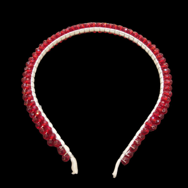 تل مو زنانه مدل کریستالی یلدایی 3رج کد YALDA05