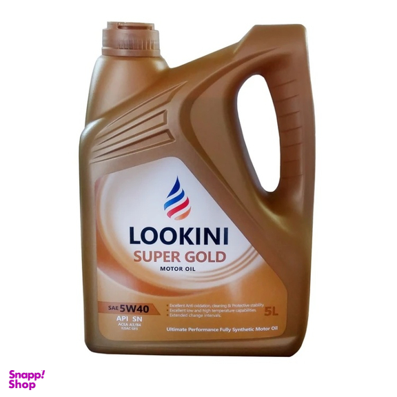 روغن موتور لوکینی مدل 5W40 SN حجم 5 لیتر