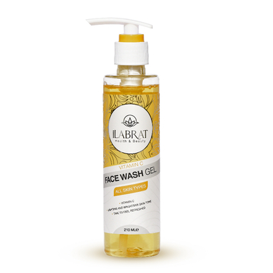 ژل شستشو صورت ایلابرت مدل ویتامین C حجم 210 میلی لیتر