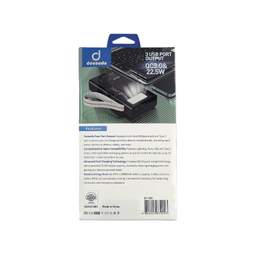 پاوربانک دکودو کد DP-002 ظرفیت 22500 میلی‌ آمپر ساعت