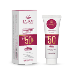 کرم ضد آفتاب بی رنگ ایلابرت مدل SPF50 plus حجم 40 میلی لیتر