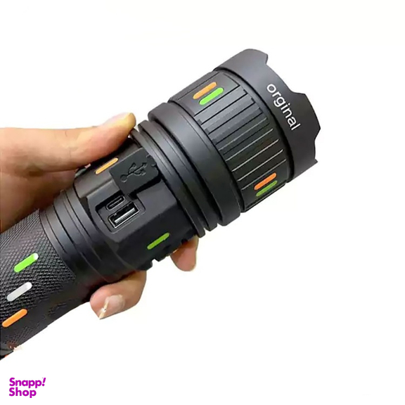 چراغ قوه دستی پلیسی اسمال سان زوم دار مدل ZY-T707
