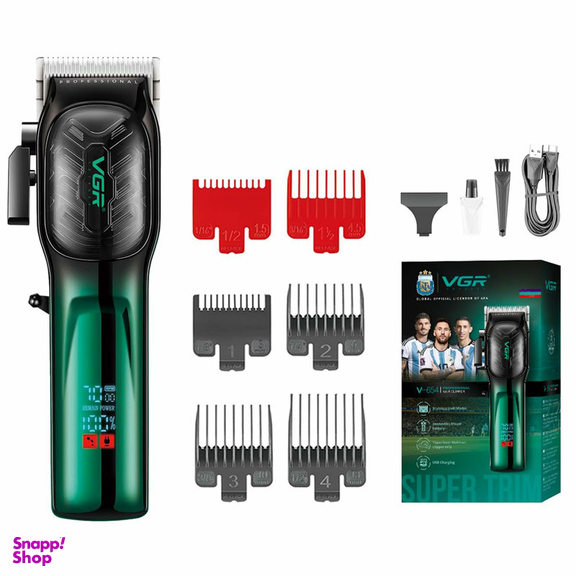 ماشین اصلاح موی سر و صورت وی جی ار مدل V-654