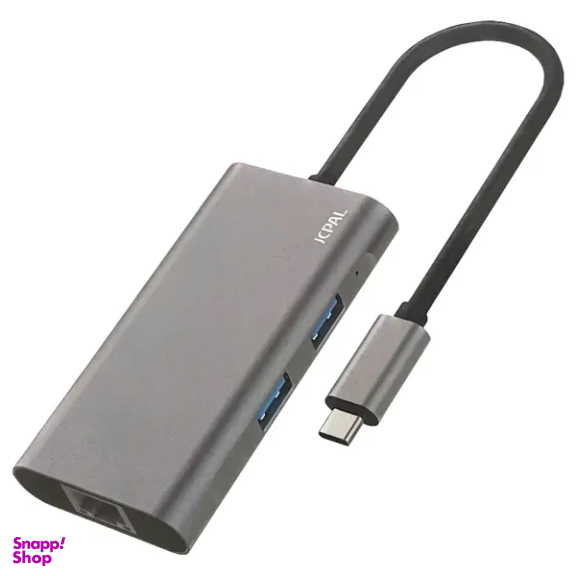 هاب USB جی سی پال مدل USB-C 5-Port Hub JCP6290