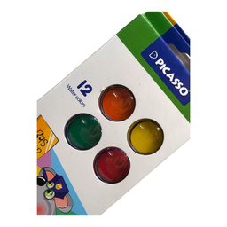 آبرنگ 12 رنگ پیکاسو مدل موش به همراه قلم مو