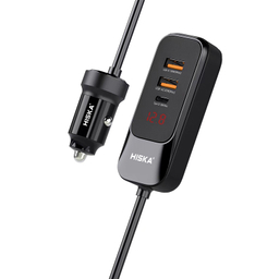 شارژر فندکی هیسکا مدل HCC-327 120W