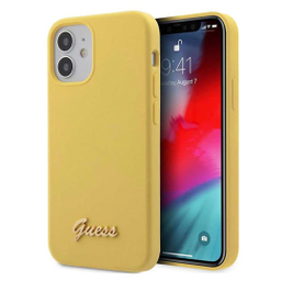 قاب موبایل سیلیکونی سی جی مدل Guess Silicone Case مناسب iPhone 12/12 Pro