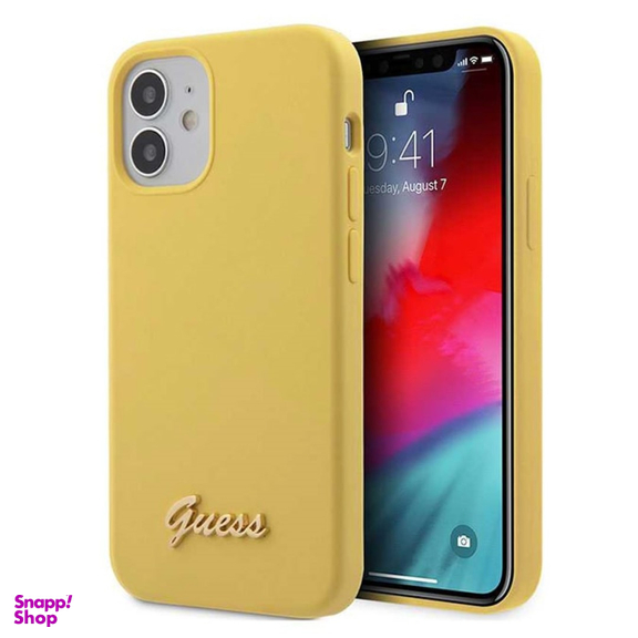 قاب موبایل سیلیکونی سی جی مدل Guess Silicone Case مناسب iPhone 12/12 Pro