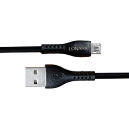 کابل microUSB لونارک مدل LC10a طول 1.1 متر