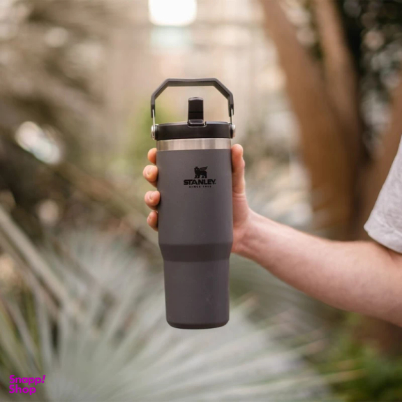 قمقمه استنلی مدل Iceflow Flip Straw Tumbler گنجایش 0.88 لیتر