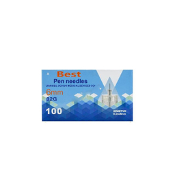 سر سوزن بست مدل 32G Sensitive حجم ۶ میلی لیتری بسته 100 عددی