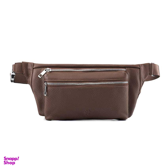 کیف کمری مردانه نوین چرم مدل یاسان کد BP423