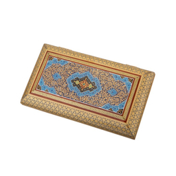 جعبه جواهرات خاتم کاری خادم ملت کد 1084