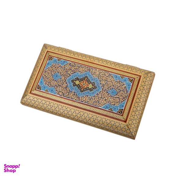 جعبه جواهرات خاتم کاری خادم ملت کد 1084