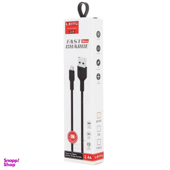 کابل تبدیل USB به USB-C لیتو مدل Ld-29 به طول 1 متر