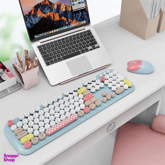 کیبورد و ماوس گیزر مدل Candy Pro