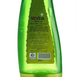 ژل سفت کننده سودا مدل لیفتینگ آلوئه ورا حجم 250 میلی لیتر به همراه ژل سفت کننده پوست سودا مدل لیزر لیفت حجم 125 میلی لیتر