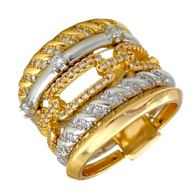 انگشتر زنانه وای اس ایکس مدل پورتوفینو کد R4438