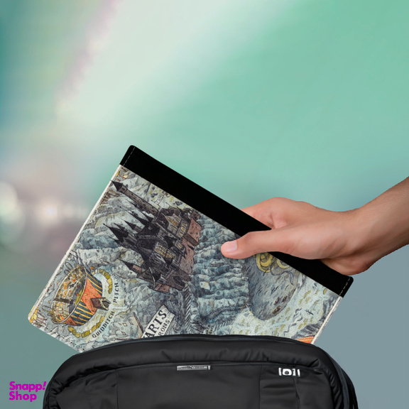 کلاسور ترمه طراحان ایده طرح هری پاتر و نقشه مدرسه کد cfp1577 سایز A4