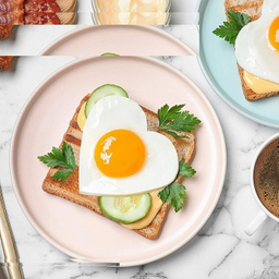 کاتر دو طرفه شیرینی پزی بهگز مدل قلب مجموعه 5 عددی