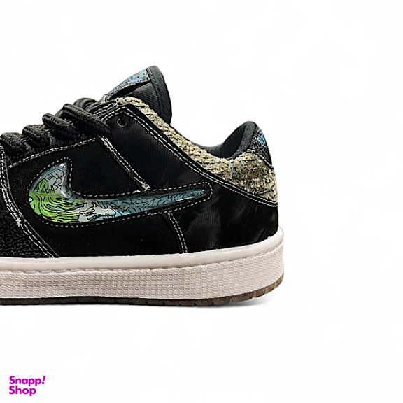 کتانی مردانه طرح نایکی مدل دراگون کد D67 رنگ مشکی