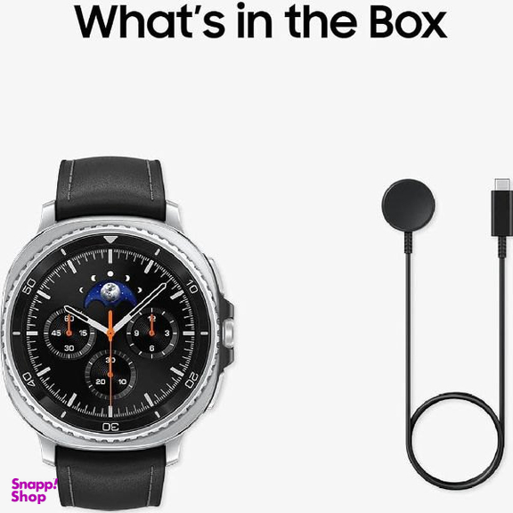 ساعت هوشمند سامسونگ مدل Galaxy Watch 8 Classic سایز 46 میلی‌ متر به همراه بند چرم