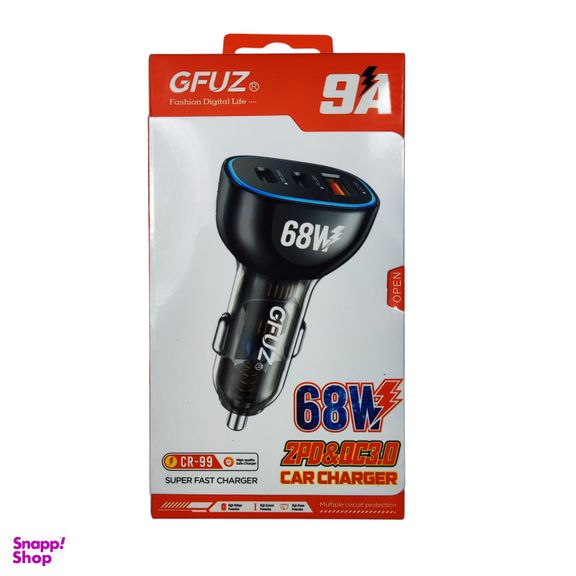 شارژر فندکی 68 وات جیفوز مدل CR-99