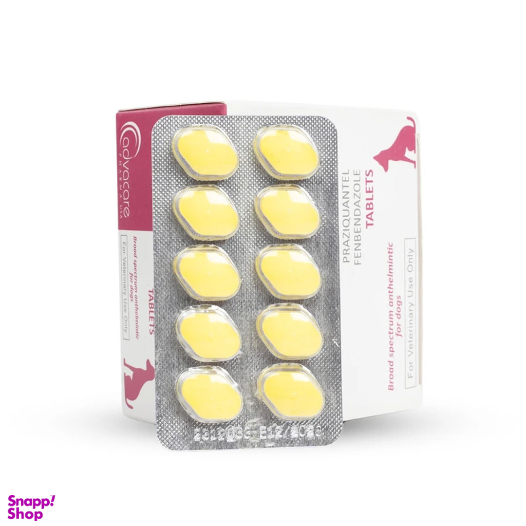 قرص ضد انگل سگ ادواکر مدل ivprafcare بسته 10 عددی