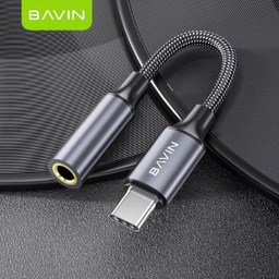 تبدیل Jack 3.5mm به Type-C باوین مدل AUX35 TC