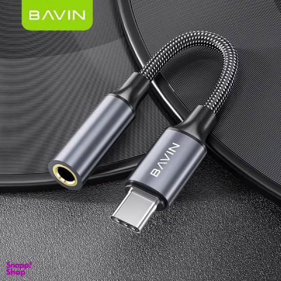 تبدیل Jack 3.5mm به Type-C باوین مدل AUX35 TC