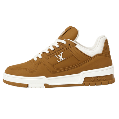 کتانی ورزشی مردانه مدل Lv کد c95 رنگ قهوه ای