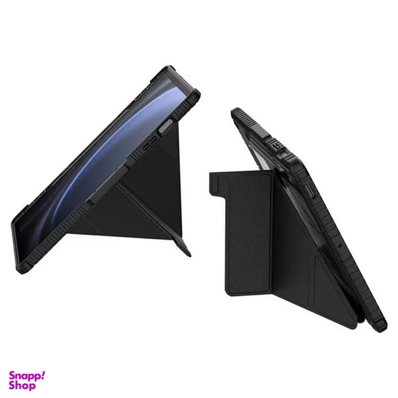 کیف کلاسوری نیلکین مدل Camshield Bumper Flip Folding مناسب تبلت سامسونگ Galaxy Tab S9 Fe Plus
