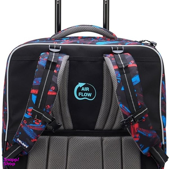 کوله پشتی چرخ دار دلسی مدل مدرسه ای کد 339145200