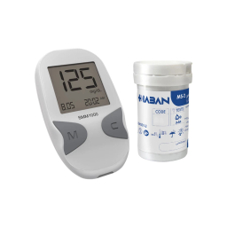 دستگاه تست قند خون دیابان مدل SMM 1000 همراه یک قوطی نوارتست 50 عددی