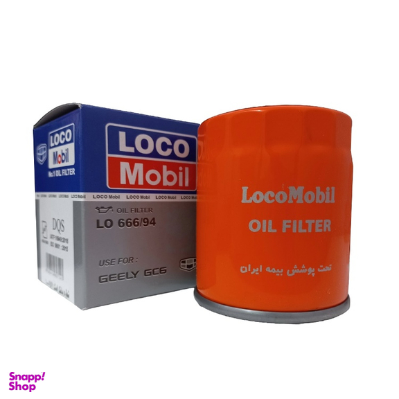 فیلتر روغن خودرو لوکوموبیل مدل 94/LO666 مناسب جیلی GC6