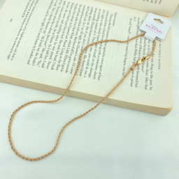 زنجیر زنانه ژوپینگ مدل طنابی کد N4296