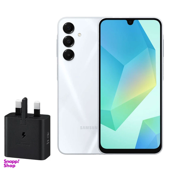 گوشی موبایل سامسونگ مدل Galaxy A16 4G دو سیم کارت ظرفیت 128 گیگابایت و رم 6 گیگابایت نسخه ویتنام به همراه شارژر 25 وات سامسونگ