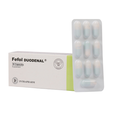 کپسول ففول دئودنال اینترافارم بسته 30 عددی
