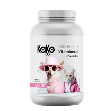 مکمل تقویت عضله سگ و گربه کاکو کد W-Top20 وزن 250 گرم