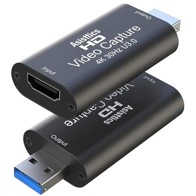 کپچر USB3.0 به HDMI 4K مینی تک مدل Asisttics