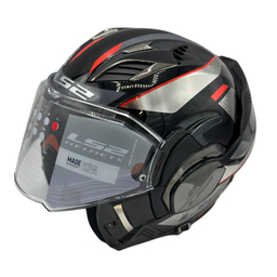 کلاه کاسکت ال اس تو کد Ls2 FF900 valiant II gloss black titanium