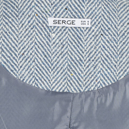 کت زنانه سرژه مدل 212267 رنگ آبی