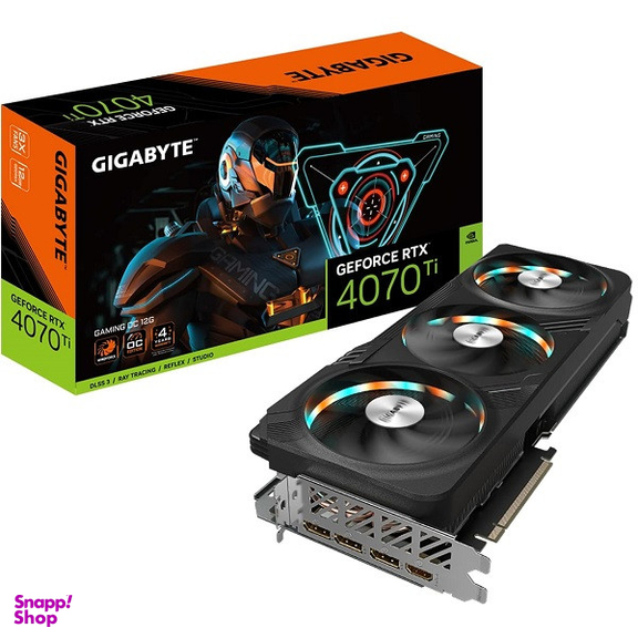 کارت گرافیک مخصوص بازی گیگابایت مدل RTX 4070 TI GAMING OC 12G