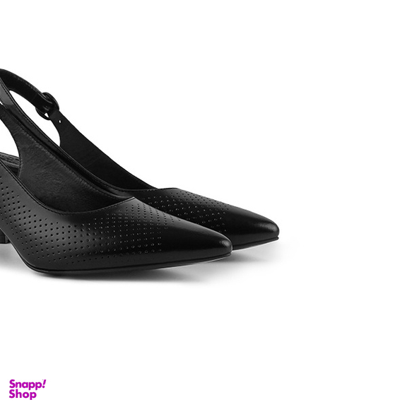 کفش رسمی زنانه چرم آگوست مدل B 110066 رنگ مشکی