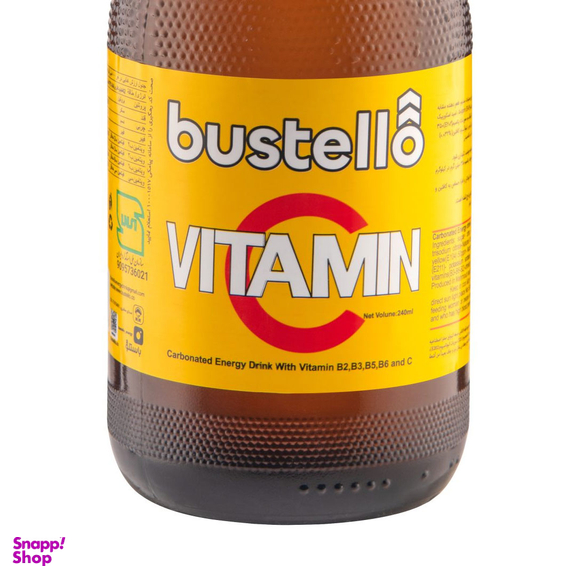 نوشیدنی ویتامین سی باستلو حجم 250 میلی لیتر بسته 12 عددی